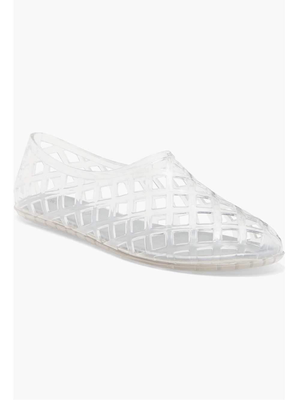 Jeffrey Campbell Jellz Clear Slip Ons New! - Picture 5 of 15